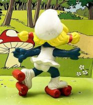The Smurfs - Schleich - 20126 Roller Smurfette (Made in Portugal)