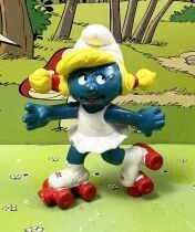 The Smurfs - Schleich - 20126 Roller Smurfette (Made in Portugal)