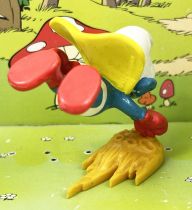 The Smurfs - Schleich - 20127 Super-Smurf on Comet