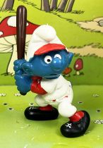 The Smurfs - Schleich - 20129 Baseballer Smurf (Made in Portugal)