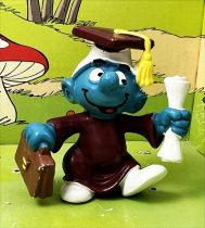The Smurfs - Schleich - 20130 Graduation Smurf (purple dress)