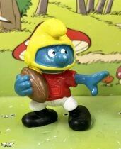 The Smurfs - Schleich - 20132 American football Smurf (without number)
