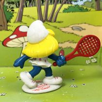 The Smurfs - Schleich - 20135 Tennis Smurfette (Made in Portugal)