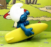 The Smurfs - Schleich - 20137 Sufer Smurf (small board)