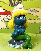 The Smurfs - Schleich - 20142 Mermaid Smurfette (W. Berrie Co.)