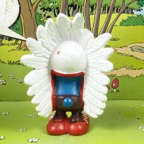 The Smurfs - Schleich - 20144 Indian Chief Smurf red shoes