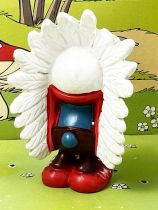 The Smurfs - Schleich - 20144 Indian Chief Smurf red shoes