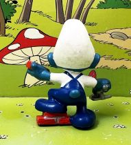 The Smurfs - Schleich - 20148 Bricklayer Smurf