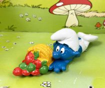 The Smurfs - Schleich - 20161 Falling Smurf with fruits basket