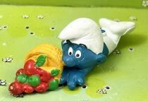 The Smurfs - Schleich - 20161 Falling Smurf with fruits basket