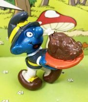 The Smurfs - Schleich - 20177 Thanksgiving Smurf  (Made in Portugal)