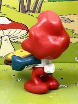 The Smurfs - Schleich - 20180 Pizza PaPa Smurf (Made in Portugal)