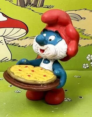 The Smurfs - Schleich - 20180 Pizza PaPa Smurf