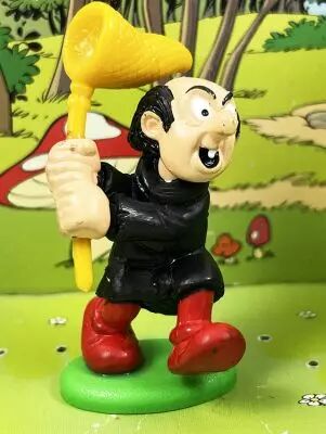 The Smurfs - Schleich - 20181 Gargamel with net (yellow)