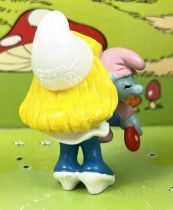 The Smurfs - Schleich - 20192 Smurfette with baby (Am Limes)