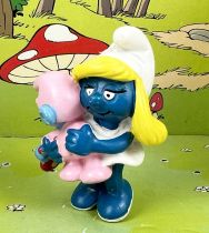 The Smurfs - Schleich - 20192 Smurfette with baby