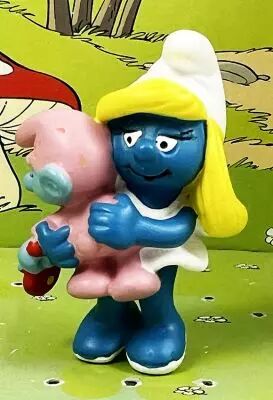 The Smurfs - Schleich - 20192 Smurfette with baby