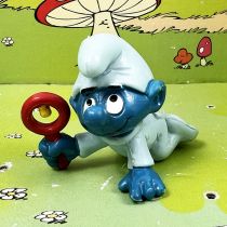 The Smurfs - Schleich - 20203 Blue crawling Baby Smurf