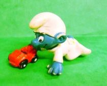 The Smurfs - Schleich - 20215 Baby Smurf with Car
