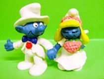 The Smurfs - Schleich - 20412 & 20413 Bride Smurfette & Smurf