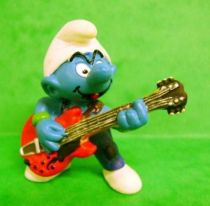 The Smurfs - Schleich - 20449 Guitar rock Smurf