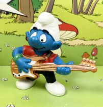 The Smurfs - Schleich - 20450 Bass player Smurf