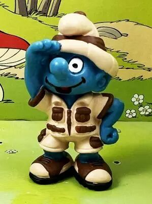 The Smurfs - Schleich - 20475 Safari-Smurf