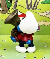 The Smurfs - Schleich - 20488 Smurf on parade playing tuba