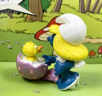 The Smurfs - Schleich - 20489 Smurfette with Easter egg with bird