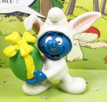 The Smurfs - Schleich - 20496 Easter bunny Smurf (Made in Portugal)