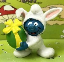 The Smurfs - Schleich - 20496 Easter bunny Smurf (Made in Portugal)