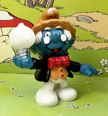 The Smurfs - Schleich - 20504 Thomas A. Edison Smurf