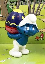 The Smurfs - Schleich - 20515 Smurf with Easter egg on back