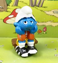 The Smurfs - Schleich - 20526 Benchwarmer (soccer) Smurf