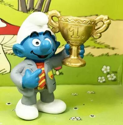 The Smurfs - Schleich - 20532 Football President Smurf