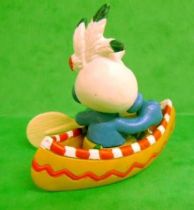 The Smurfs - Schleich - 20550 Idian Smurf with Canoe