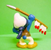 The Smurfs - Schleich - 20550 Idian Smurf with Javelin