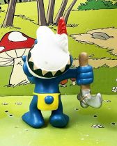 The Smurfs - Schleich - 20552 Idian Smurf with Tomahawk