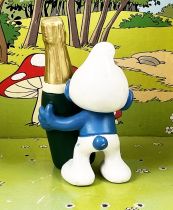 The Smurfs - Schleich - 20708 50th anniversary series Smurf with Champagne