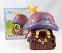 The Smurfs - Schleich - 40011 Smurfette Mushroom Cottage (New Look Box)