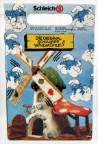The Smurfs - Schleich - 40020 Smurf Mechanical Windmill (mint in box)