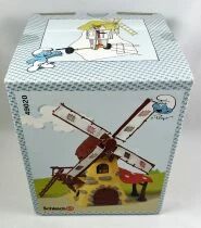 The Smurfs - Schleich - 40020 Smurf Mechanical Windmill (New Look Box) Loose w/Box