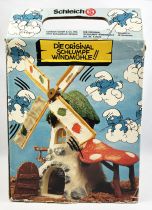 The Smurfs - Schleich - 40020 Smurf Mechanical Windmill (with Box)