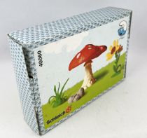 The Smurfs - Schleich - 40060 Mushroom & flowers (New Look Box)