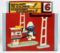The Smurfs - Schleich - 40080 Gas Startion (mint in box)