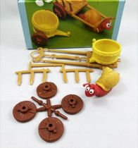 The Smurfs - Schleich - 40100 Snail with Wagon- Super Playset N°8 (Mint in Box)