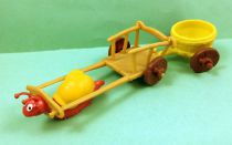 The Smurfs - Schleich - 40100 Snail with wagon Accessories n°8 (loose)
