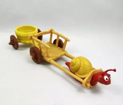 The Smurfs - Schleich - 40100 Snail with Wagon Accessories n�8
