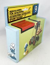 The Smurfs - Schleich - 40110  Forklift - Super Playset N°9 (Mint in Box)