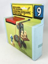 The Smurfs - Schleich - 40110  Forklift - Super Playset N°9 (Mint in Box)